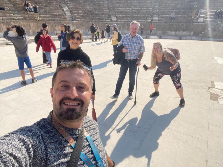 Affordable Ephesus Tour: No Better Way Exploring History - Temple of Hadrian and the Great Theatre: What You Can Actually Notice