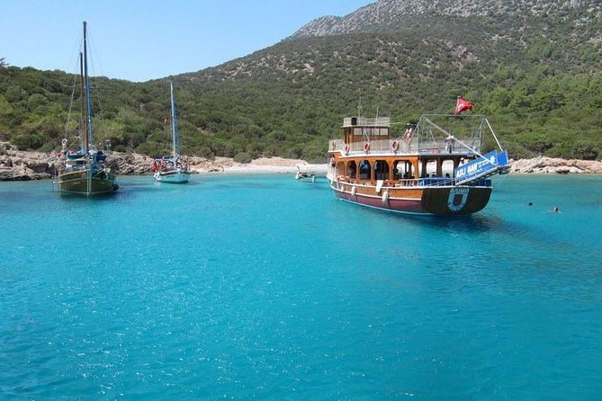 Boat Trip with Lunch From Kusadasi Port / Hotels - Stop 1: Aphrodite Beach, Swimming Time and Lunch