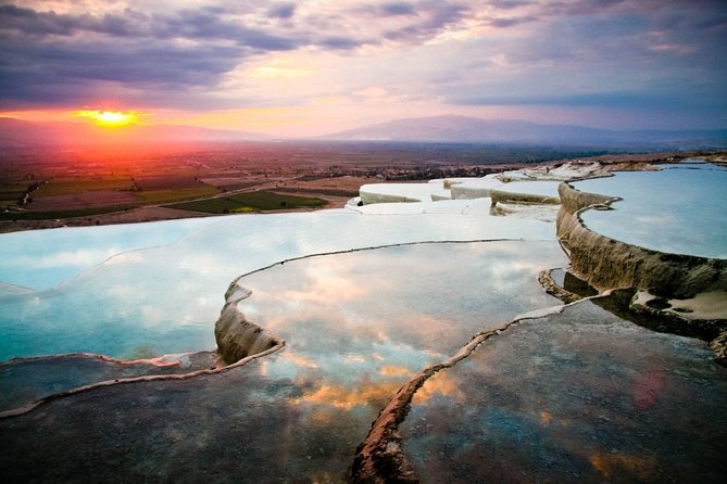 Daily Pamukkale and Hierapolis Tour from Kusadasi and Selcuk - Pamukkale thermal terraces: cotton castle photos, mineral science, and time to breathe