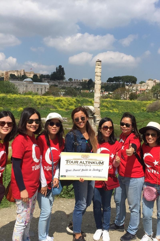 Drive by Ephesus&Ancient wonders(NO walking&NO hidden costs) - Ephesus at a Distance: Theater, Odeon, and Gate of Hercules