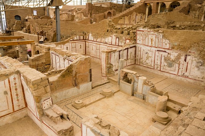 FOR CRUISERS: Ephesus Tour from Kusadasi Port /GUARANTEED ON-TIME RETURN TO BOAT - Stop 3: Terrace Houses, where Ephesus turns from public to personal