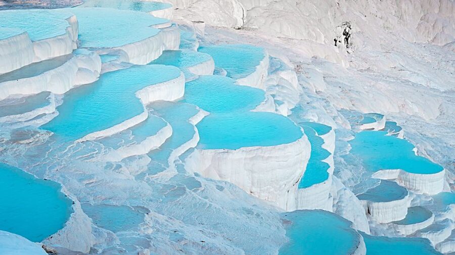 From Kusadasi and Selcuk: Pamukkale and Hiearapolis Tour - Hierapolis First: Necropolis, Roman Bath, and Two Big Gates
