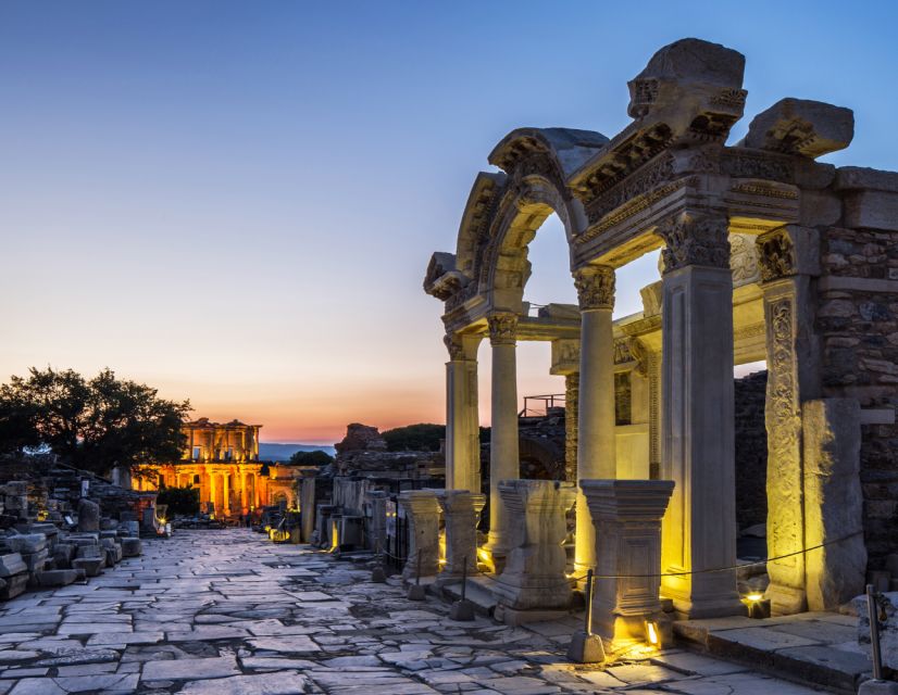 From Kusadasi: Ephesus and Pamukkale 2 Day Private Tour - Day One in Ephesus: Celsus, amphitheater, baths, and the Christian story layer