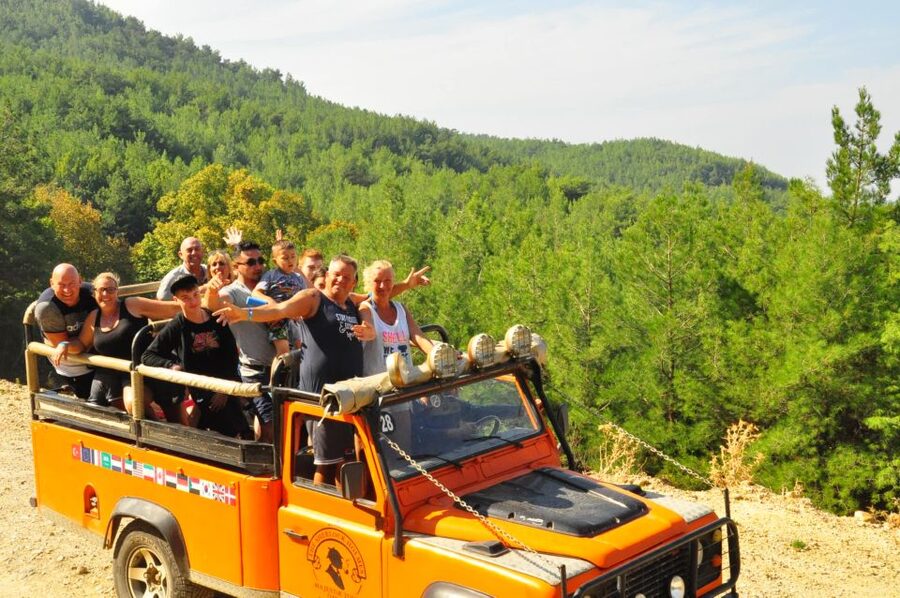 From Kusadasi: Full-Day National Park Jeep Tour with Lunch - Echo Canyon and the High Monastery View at Over 1,000 Meters