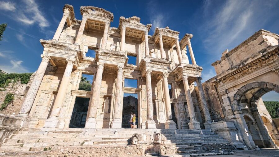 From Kusadasi/Izmir: Ephesus Private Tour with Less Walking - Temple of Hadrian, Trajan Fountain, and the Ancient Greek Theatre