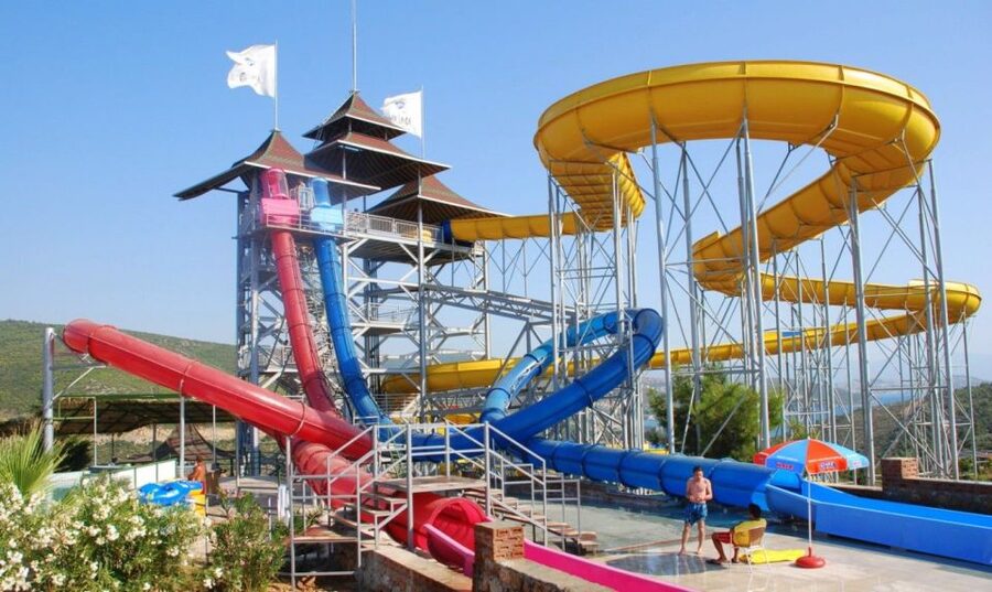 Kusadasi: Adaland AquaPark Entry Ticket - Kids pool fun: mushroom showers, pirate ship, and mini slides