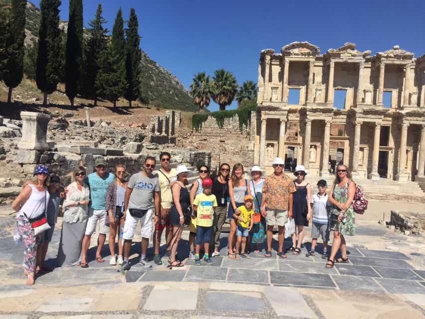 Kusadasi: Ephesus & Temple of Artemis Tour with Entry Ticket - Great Theatre and the Streets That Set the Scene