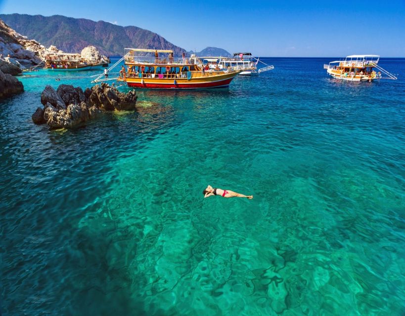 Kusadasi: Full-Day Boat Cruise w/ Lunch & Hotel Pickup - Lunch onboard BBQ: the calm reset halfway through