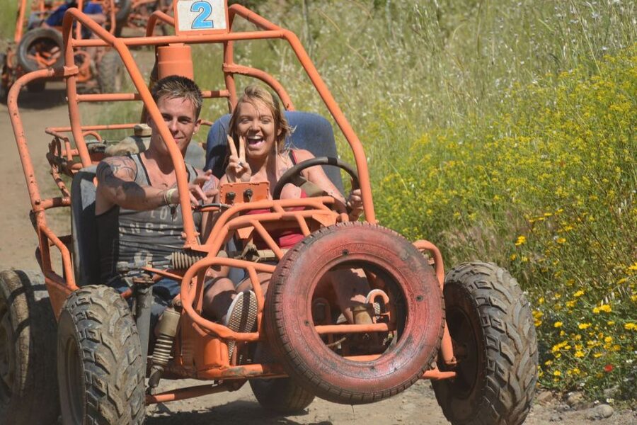 Kusadasi: Guided Buggy Adventure Tour - The 3-hour timeline, from pickup to beach rinse