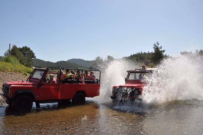 Kusadasi Jeep Safari Tour With Zeus Cave and Water Fights - Pickup, convoy setup, and what the morning feels like