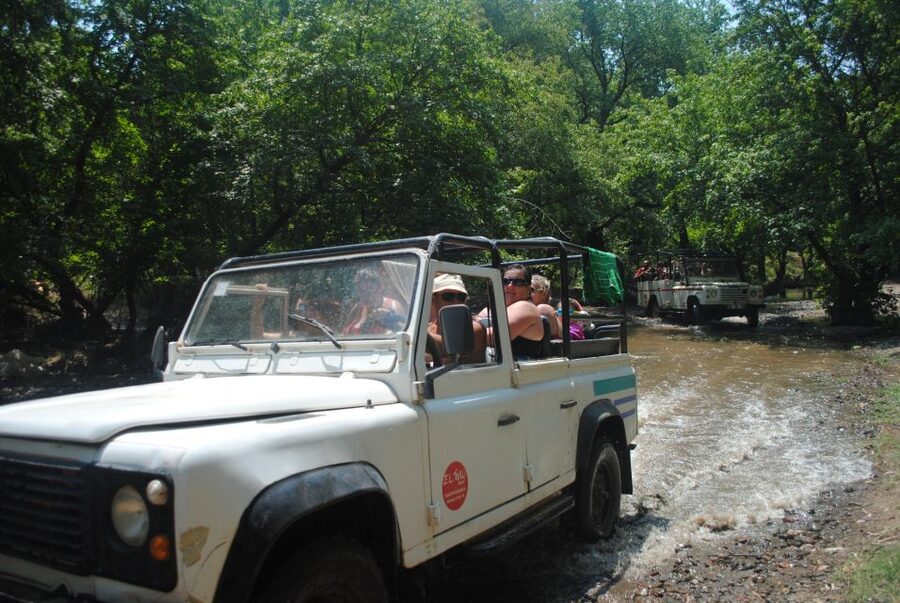 Kusadasi Jeep Safari w/ Lunch and Water Fight - Dilek Peninsula by Land Rover Jeep, with big Aegean views