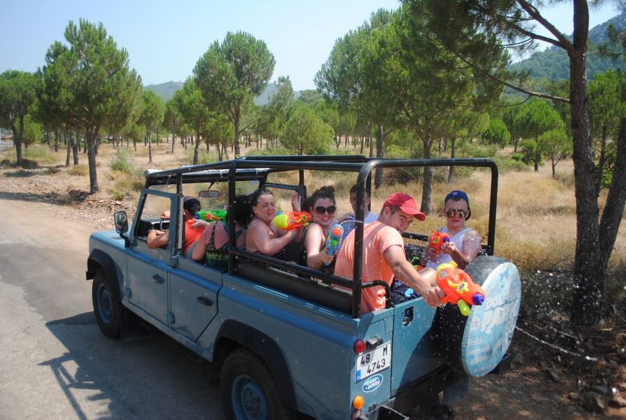 Kusadasi Jeep Safari w/ Lunch and Water Fight - Water gun fights, fountain refills, and a possible foam party