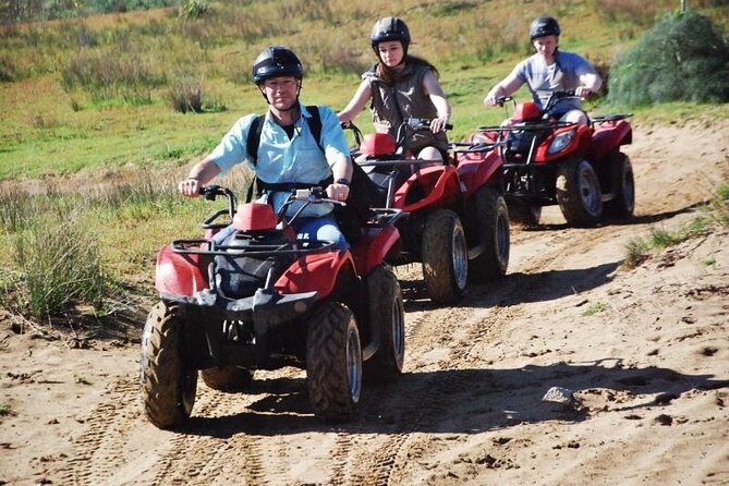 Kusadasi Quad Safari Adventure - The first ride segment and the push toward Pamucak Beach