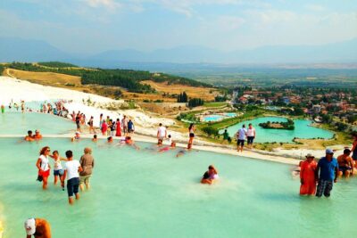Pamukkale and Hierapolis Full-day Guided Tour from Kusadasi