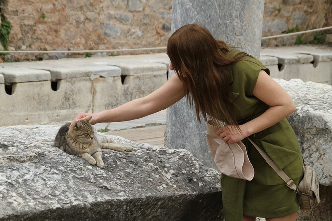 PRIVATE Ephesus Full Day Tour from Izmir - Entering Ephesus Ancient City: where the stones explain the big story
