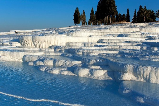 Private White Paradise Tour Pamukkale - Pamukkale Cotton Castle, in plain terms