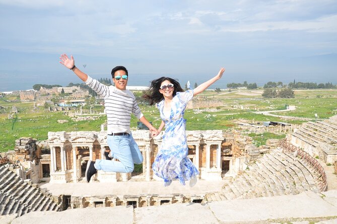 Small Group Pamukkale Day Tour from Selcuk or Kusadası - Stop 3: Hierapolis and Pamukkale, the Ancient Healing Center Idea