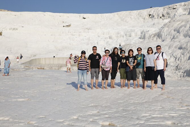 Small Group Pamukkale Tour From Kusadasi or Selcuk Hotels - Lunch buffet with vegetarian options, plus a practical note about drinks
